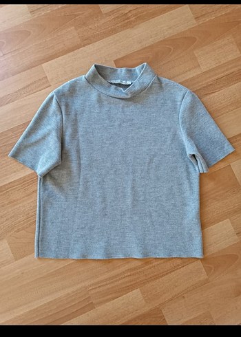 Zara Kısa Kollu Balıkçı Yaka Kadın Triko