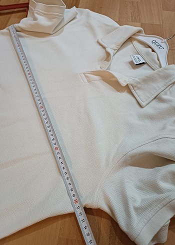 Beyaz zara Erkek Polo Tişört - Görsel 5