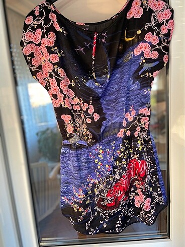 H&M Japon elbise