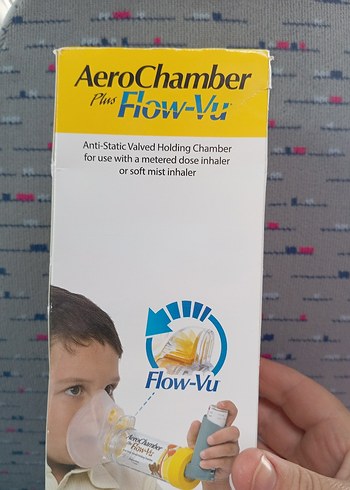 AeroChamber Flow-Vu Valfli İnhaler Odası