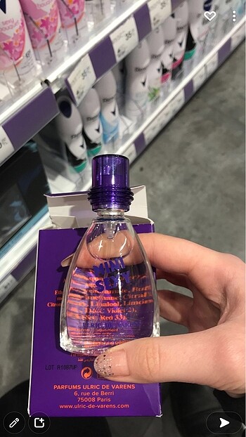 Gratis mini sexy parfüm