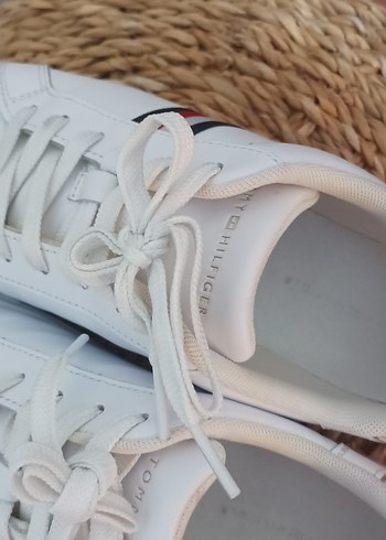 Tommy Hilfiger Hakiki Deri Sneaker Ayakkabı - Görsel 3