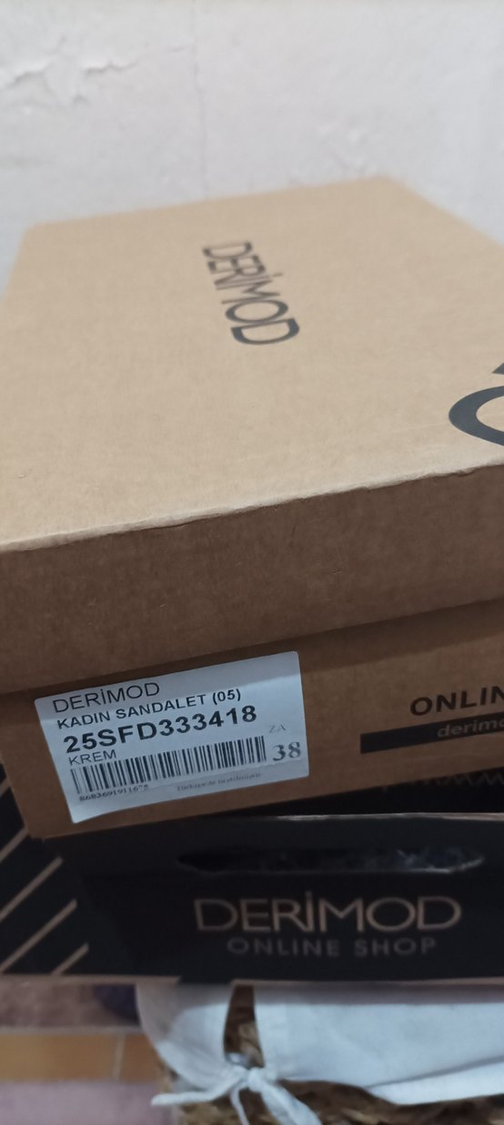 Bej Deri Kadın Dolgu Topuklu Sandalet - Görsel 5