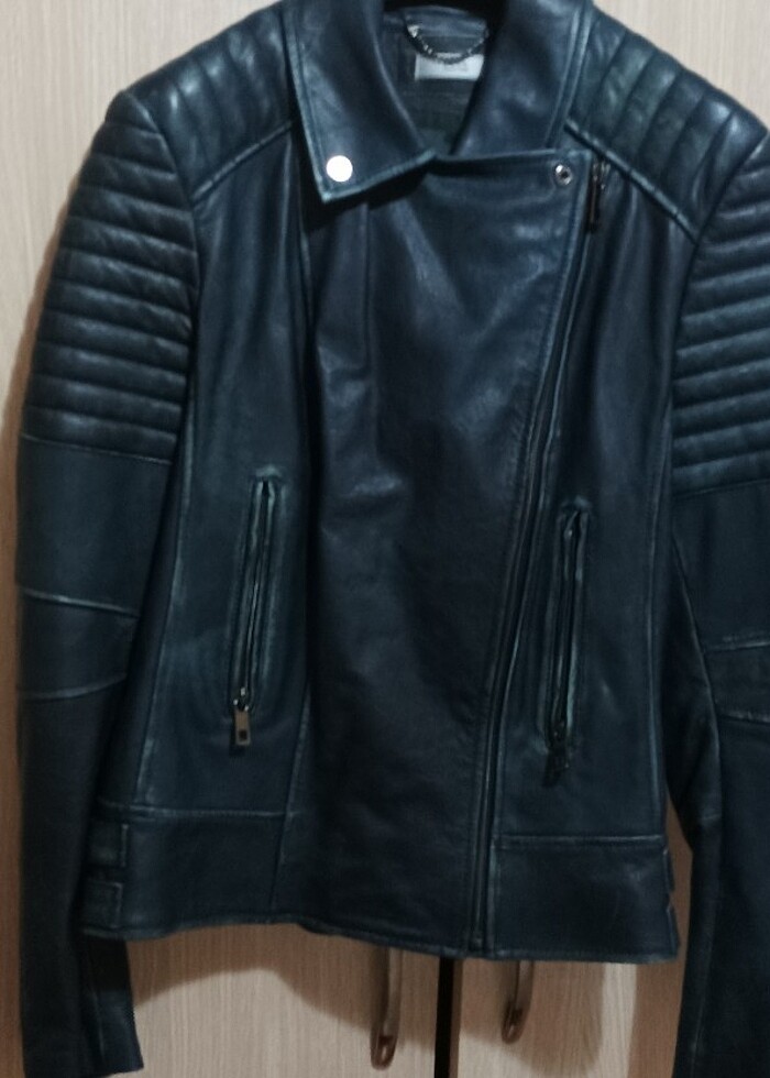 Sıfır! Desa marka deri motorcu montu - Görsel 3