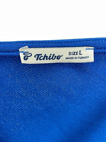 l Beden mavi Renk Tchibo Kısa Elbise %70 İndirimli.