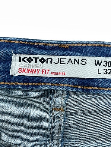 30 Beden çeşitli Renk Koton Jean / Kot %70 İndirimli.