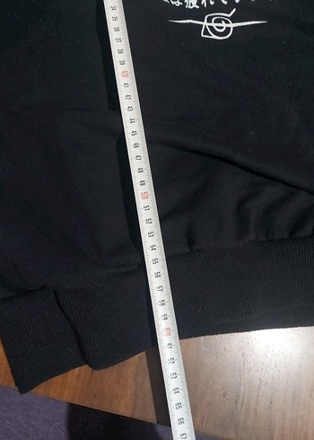 Siyah Kapüşonlu Uzun Kollu Baskılı çocuk Sweatshirt - Görsel 5