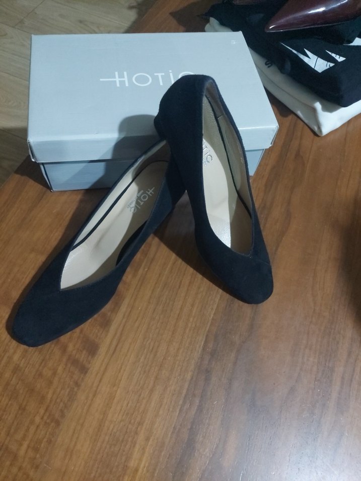 Hotiç Siyah Süet Kadın Topuklu Stiletto - Görsel 2