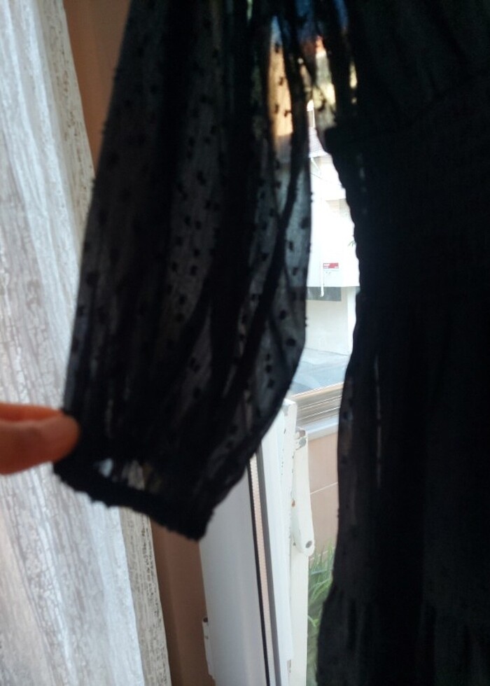 Stradivarius marka sifon elbise - Görsel 3