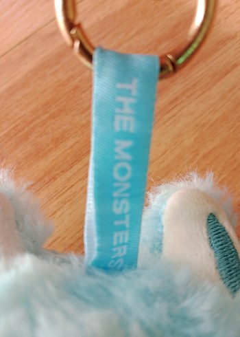 Mavi Peluş Labubu - Görsel 3