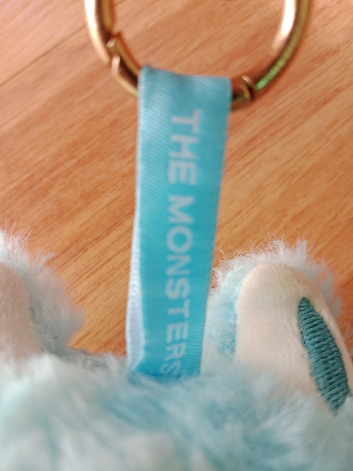 Mavi Peluş Labubu - Görsel 3