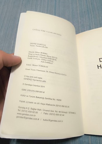 Defİne HarİtasI - Çocuk Kitabı
