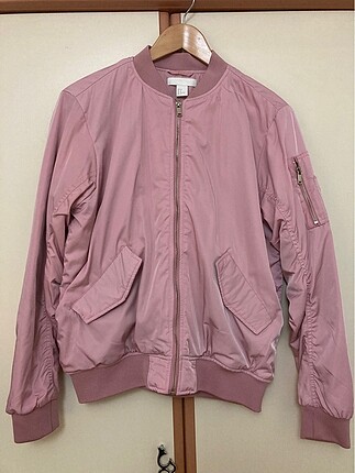 H&M Pembe Bomber Ceket
