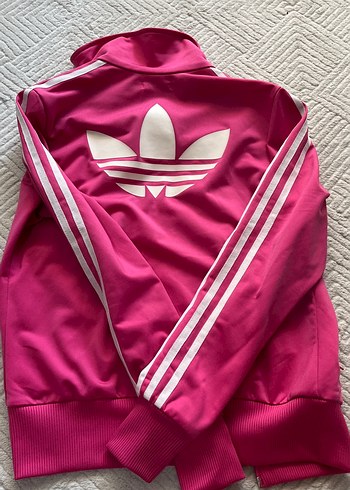 m Beden pembe Renk Pembe Fermuarlı Kadın Spor Ceket