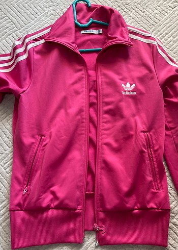 Pembe Fermuarlı Kadın Spor Ceket