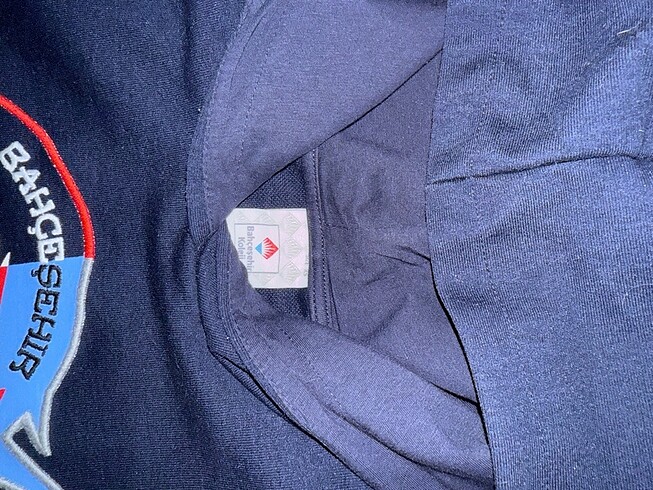 xs Beden lacivert Renk Bahçeşehir koleji sweat