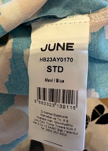 Uzun Turkuaz Bohem Bağlama Desenli Elbise - Görsel 7