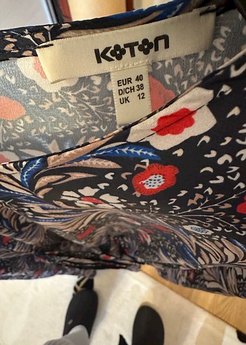 Renkli Uzun Bohem Elbise - Görsel 6