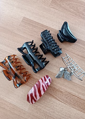 Accessorize Vintage Tarzda Koyu Renkli Saç Tokaları