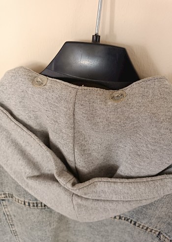 s Beden mavi Renk Düğmeli Kadın Denim Ceket