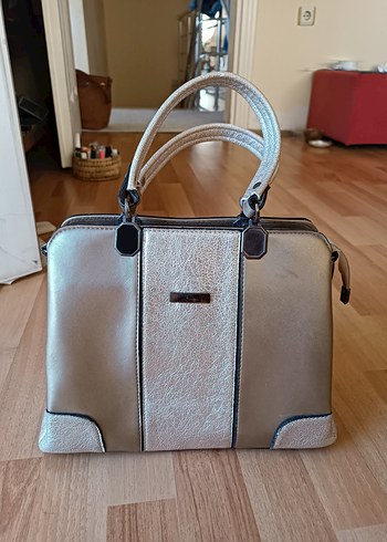 Diğer Bej Deri Modern Klasik Kadın Çanta