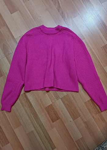 s Beden mor Renk Bershka kazak