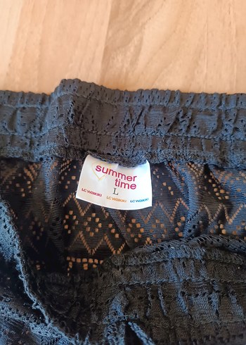 Kadın siyah Straplez plaj giyim tulum - Görsel 3