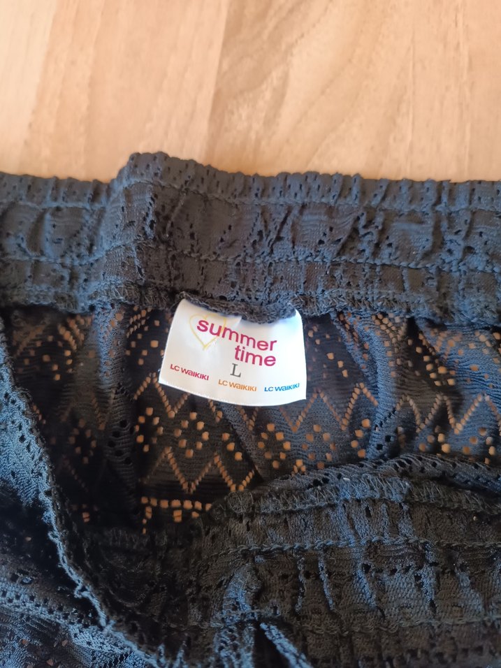 Kadın siyah Straplez plaj giyim tulum - Görsel 3