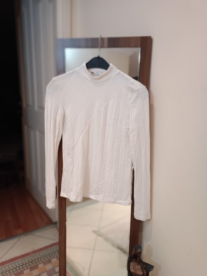 mango beyaz bluz - Görsel 2