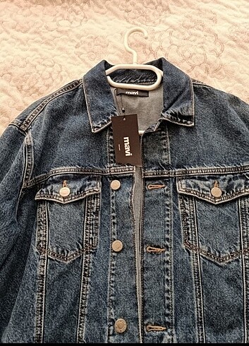 l Beden mavi Renk Mavi jeans kot ceket