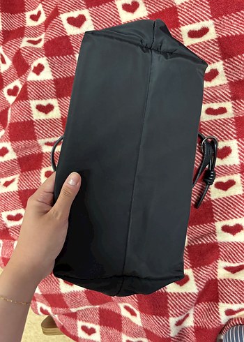 Stradivarius Fermuarlı Siyah Kadın Omuz Çantası
