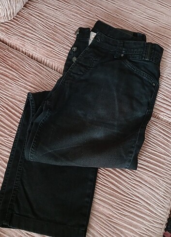 Erkek Jean Keten Pantolon 