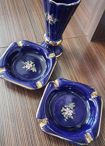 Kobalt Porselen Set 
