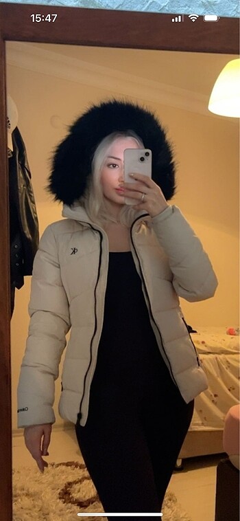 Calvin Klein Calvin klein bej şişme mont