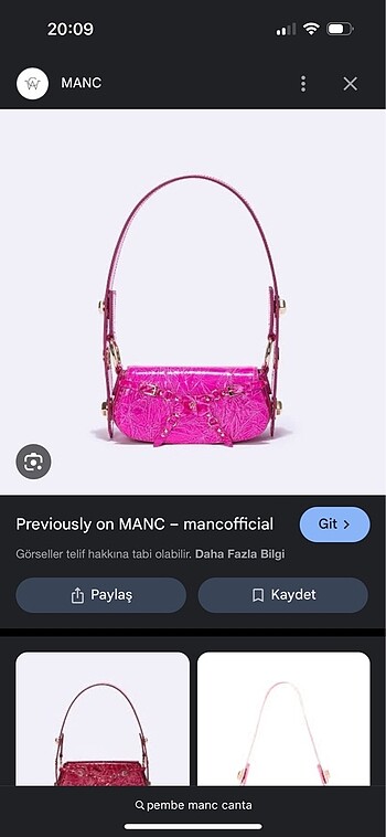 Manc pembe canta