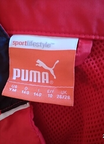 Puma orijinal yağmurluk kız çocuk yada erkek çocuk giyebilir. - Görsel 3