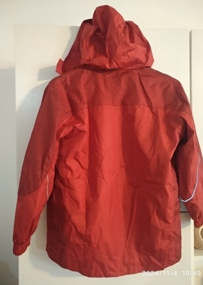 Astarlı yağmurluk mont. Kız yada erkek çocuk için - Görsel 2