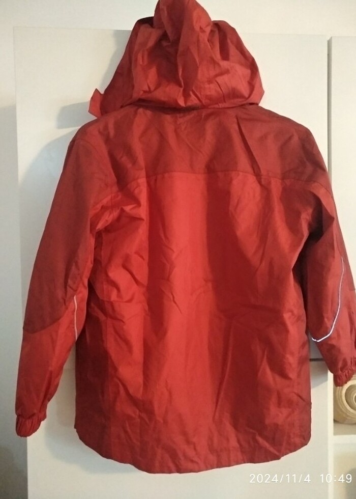 Astarlı yağmurluk mont. Kız yada erkek çocuk için - Görsel 3