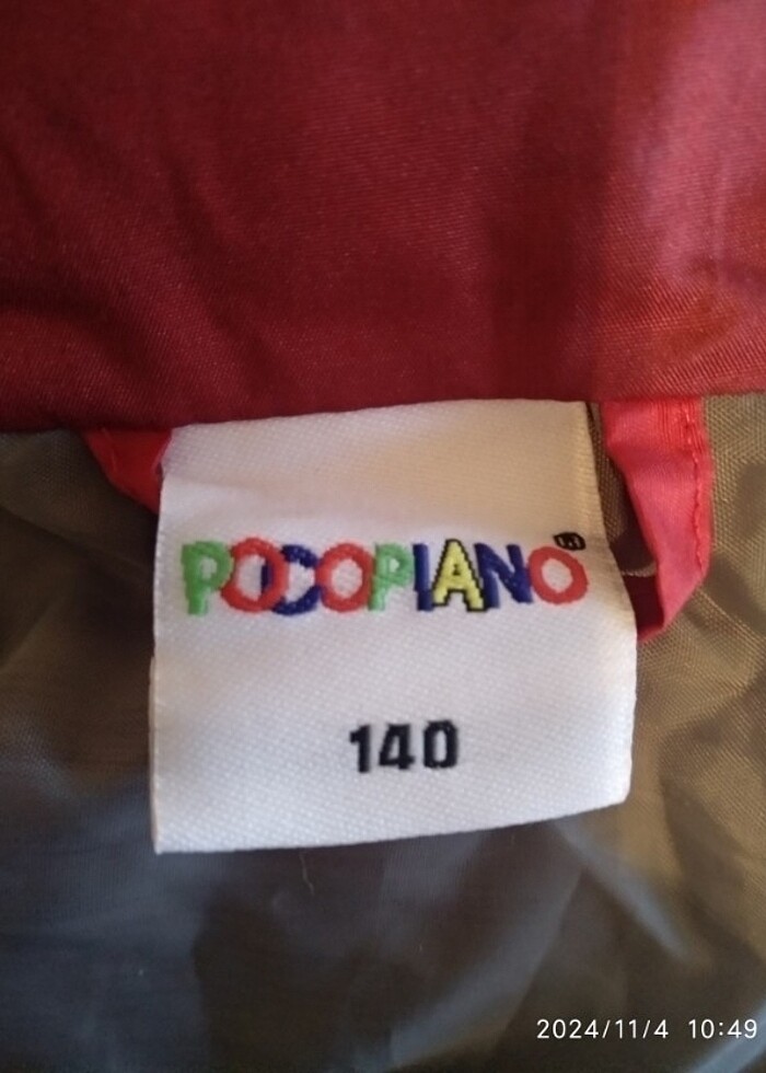 Astarlı yağmurluk mont. Kız yada erkek çocuk için - Görsel 4