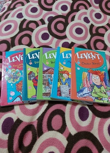 Levent macera serisinin ilk 5 kitabı