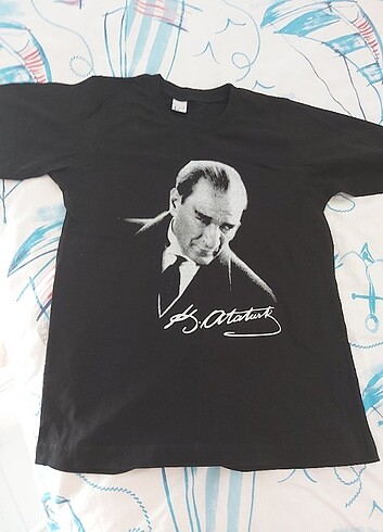 Diğer Ataturk baskili ince sweatshirt