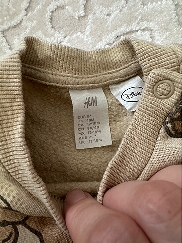 1 Yaş Beden H&m alt üst takım
