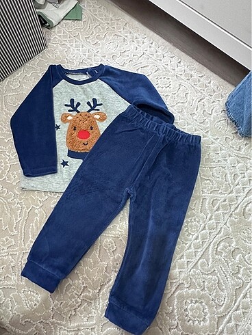 LC Waikiki Lcw peluş alt üst takım