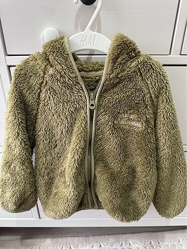 Zara peluş mont