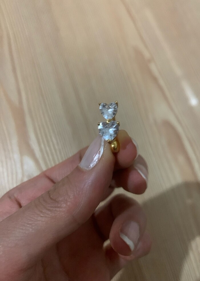 Çelik göbek piercing - Görsel 2