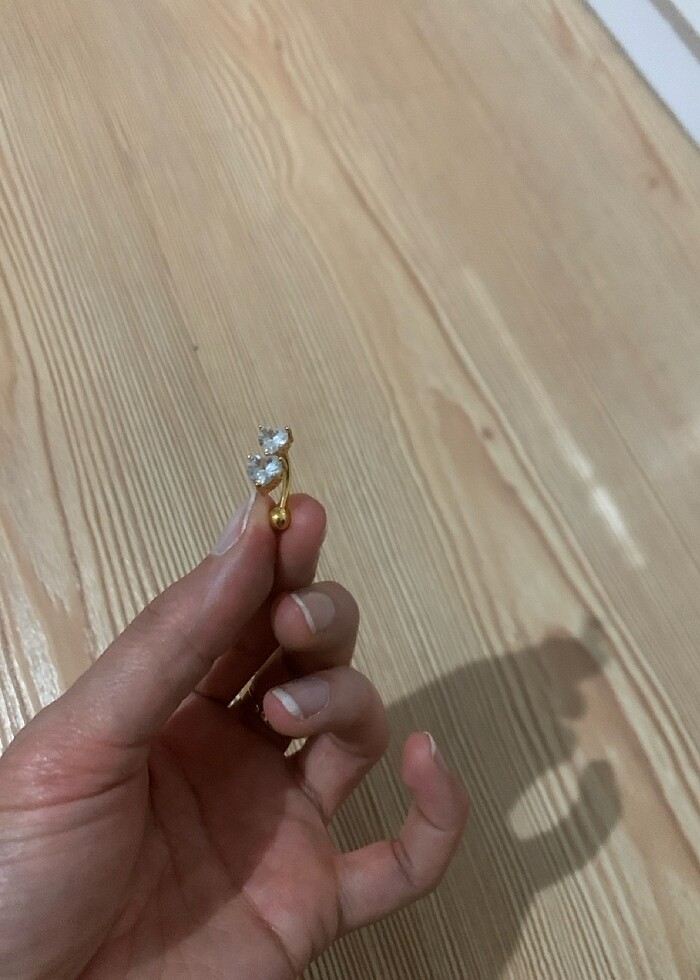 Çelik göbek piercing - Görsel 5