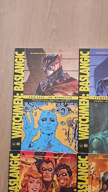  Beden Renk Watchmen Başlangıç 1-4