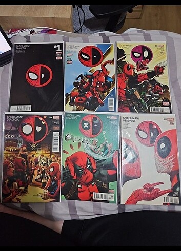 Spider-man Deadpool Set 1-6