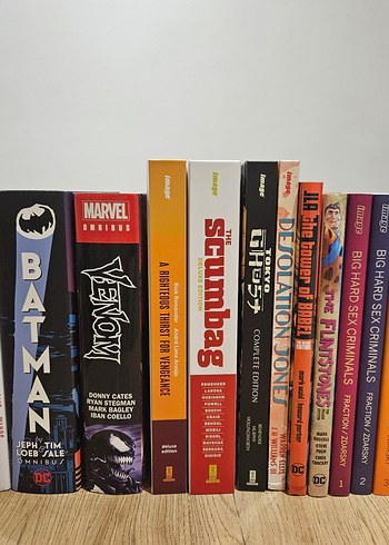 Çizgi Roman Seti - Marvel, DC ve Bağımsızlar