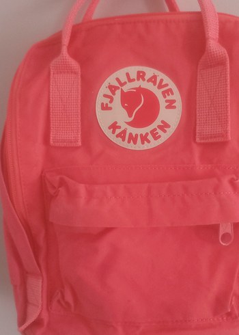 Pembe Baskılı Kadın Sırt Çantası